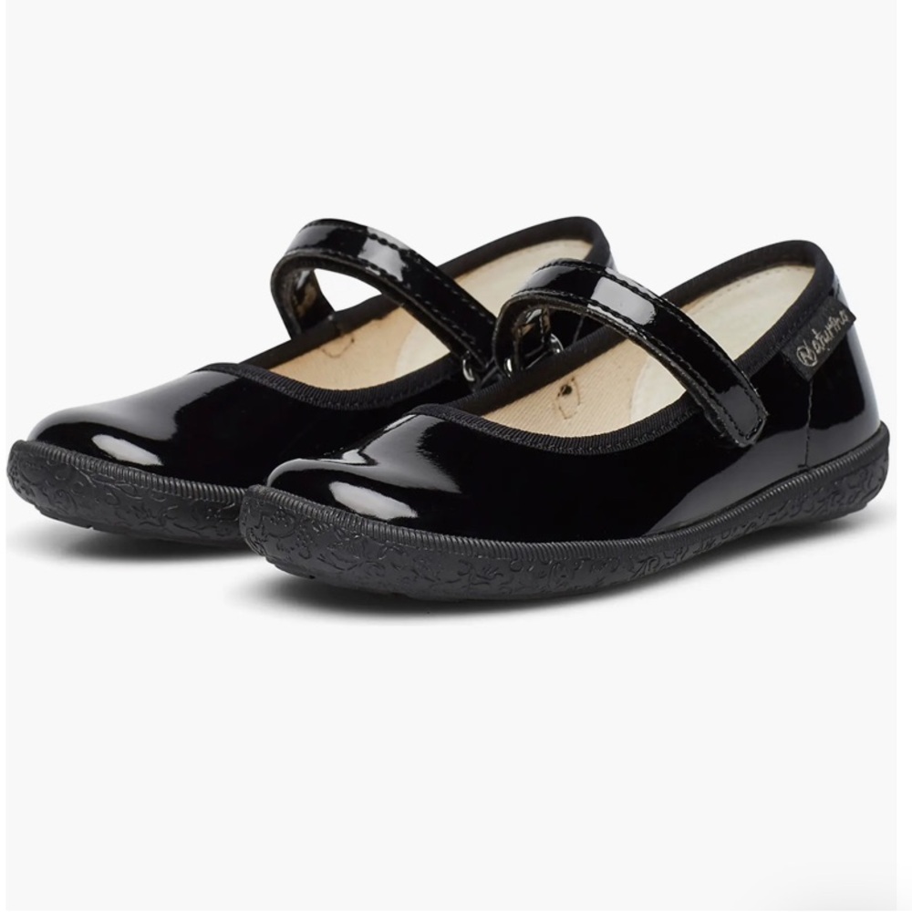 Naturino Pavia Black Patent Leather Mary Jane flats